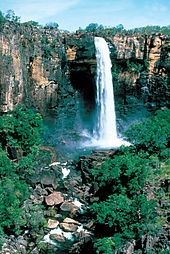 A maior queda d'água do parque, Jim Jim Falls