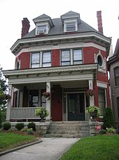 Typical old town mansion in Louisville