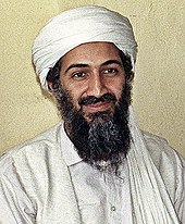 Osama bin Laden, vodja skupine Al Kaida, ki je izvedla napade, na fotografiji iz leta 1997.