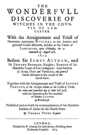 Frontespizio dell'edizione originale pubblicata nel 1613