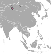 Present distribution since reintroduction