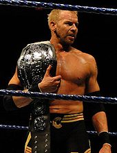 Christian durante il suo periodo come campione ECW nel 2009