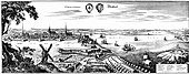 City view after Merian (ca. 1640)