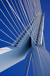 Upper part of the pylon