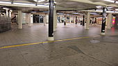 Uzavření stanice metra Times Square během hurikánu Sandy