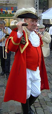 Peter Moore, pregoeiro da cidade de Westminster.