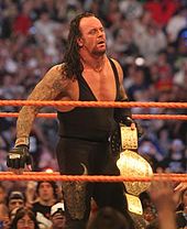 Bestattungsunternehmer, nachdem er bei WrestleMania XXIV Weltmeister im Schwergewicht wurde