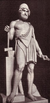 Vulcanus, statue by Bertel Thorvaldsen