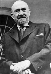 Chaim Weizmann, the first President of Israel