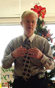 Roemer talte ved en kampagne for reformpartiet i New Jersey, december 2011  