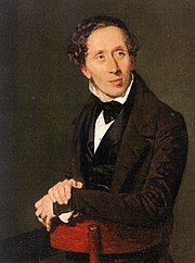 Hans Christian Andersen de Constatin Hansen, 1836