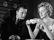 Scott con Geraldine Page en 1959  