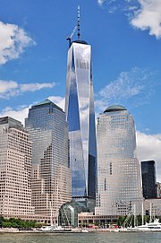 Det genopbyggede One World Trade Center nærmer sig sin afslutning i juli 2013