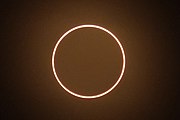 Es ereignet sich eine Sonnenfinsternis, die hauptsächlich in asiatischen und afrikanischen Ländern sichtbar ist und 38 Sekunden dauert