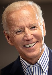 Předseda Senátu Joe Biden.  