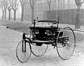 The world’s first automobile, built in Mannheim by Carl Benz in 1885