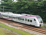 KLIA Ekspressi juhitav Desiro ET 425 M elektriline mootorrong