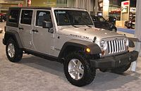 Een Jeep Rubicon  