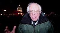 Reproduzir meios de comunicação Sanders debate sobre a retirada da proibição do Presidente Trump aos imigrantes e refugiados muçulmanos, Janeiro de 2017
