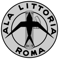 Linea dell'Impero -linjan kuljetusyrityksen logo.  