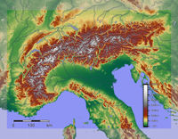mapa s vyznačenými mezinárodními hranicemi  