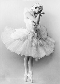 Anna Pavlova in Il cigno morente. San Pietroburgo 1905