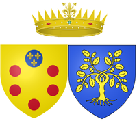 Arms of Rovere jako velkovévodkyně toskánská