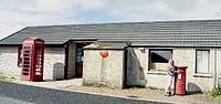 Baltasound Post Office, det nordligaste i Storbritannien.