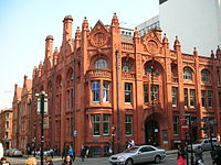 Das Bell Edison-Telefongebäude, Birmingham, England.