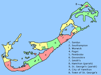 Parohiile din Bermuda