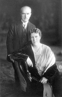 Bertha con Gustav Krupp von Bohlen und Halbach, 1927  