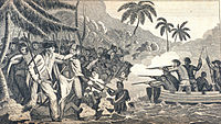James Cook 14 Şubat 1779'da Hawaii'de öldürüldü.