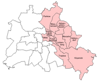 Rytų Berlyno rajonai