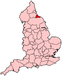Cleveland as a county (1974-1996)