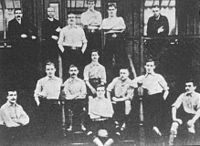 1891 m. lygą laimėjusi "Everton" komanda