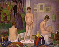 Georges Seurat, Τα μοντέλα 1888