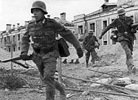 Trupele germane din Stalingrad  