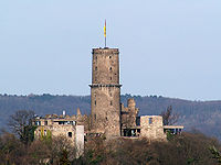 Zřícenina Godesburg.  
