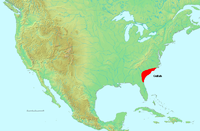 Gullah-regionen strakte sig engang fra det sydøstlige North Carolina til det nordøstlige Florida.