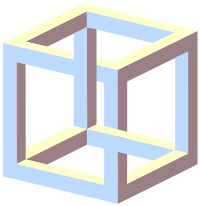 Privit dintr-un anumit unghi, acest cub pare să sfideze legile geometriei.
