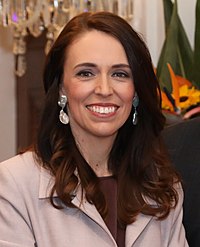 Jacinda Ardern is de zittende premier sinds 26 oktober 2017.  