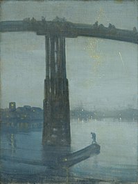 Nocturne: James McNeill Whistler (1872), Tate Britain, London, Anglia