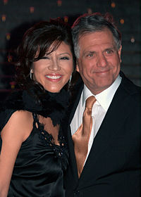 Julie Chen en Les Moonves op het Tribeca Film Festival 2009  