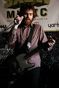 Liam Finn en el South by Southwest. Fotografiado por Kris Krug  