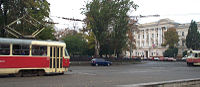 Oděská tramvaj.  