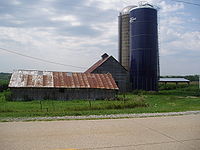 Une ferme dans l'Iowa