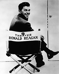 Reagan auf einem Foto für General Electric Theater