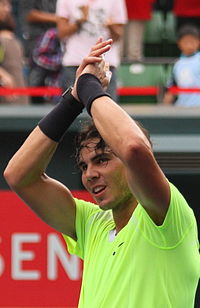 Rafael Nadal er den nuværende nummer et i ATP-single.