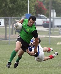 Tekel menyelam dalam rugby union
