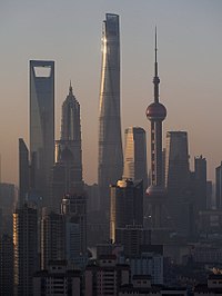 ＳＷＦＣと金茂、上海、東洋のパールタワーズ
